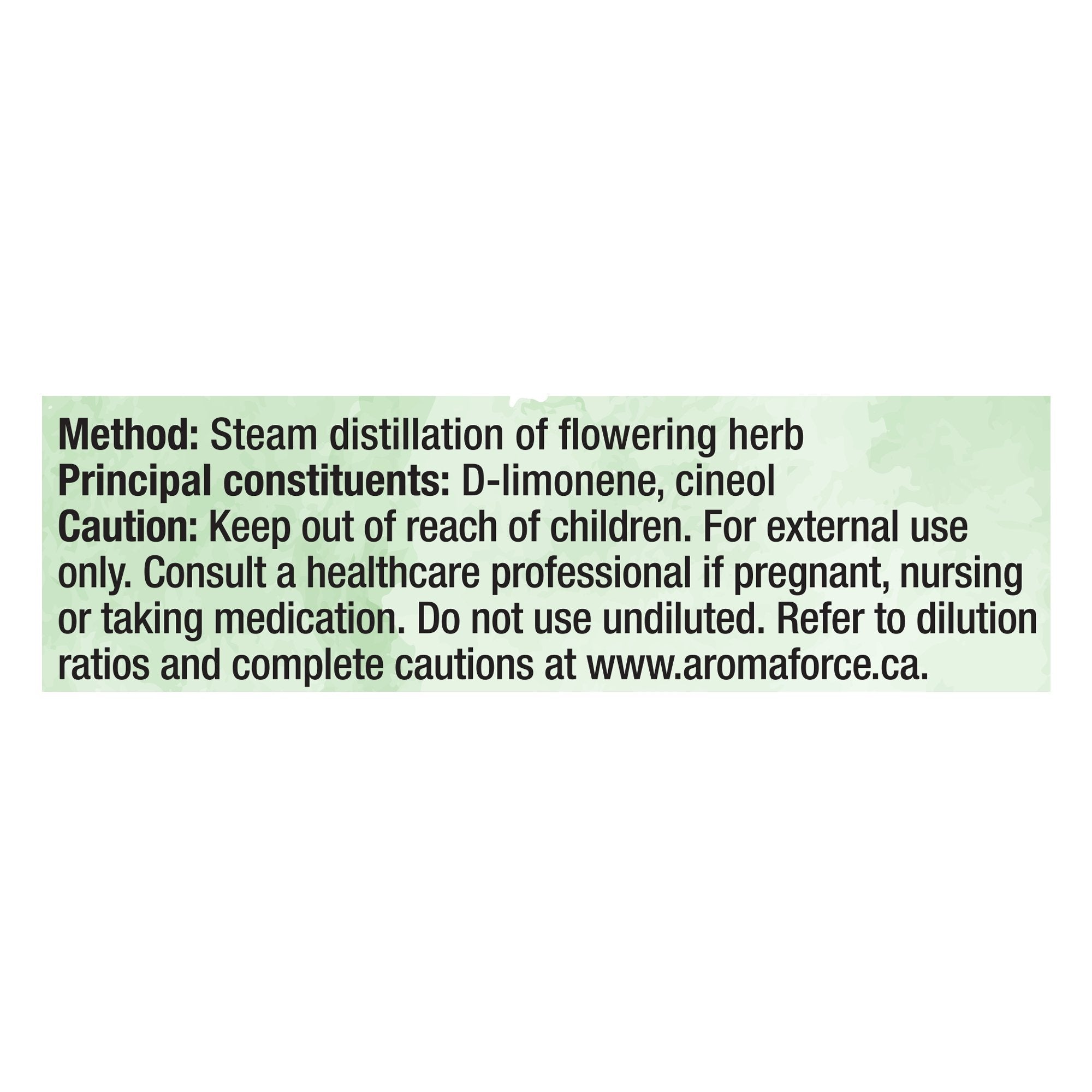 Aromaforce Marjoram Essential Oil 15mL - A.Vogel Canada