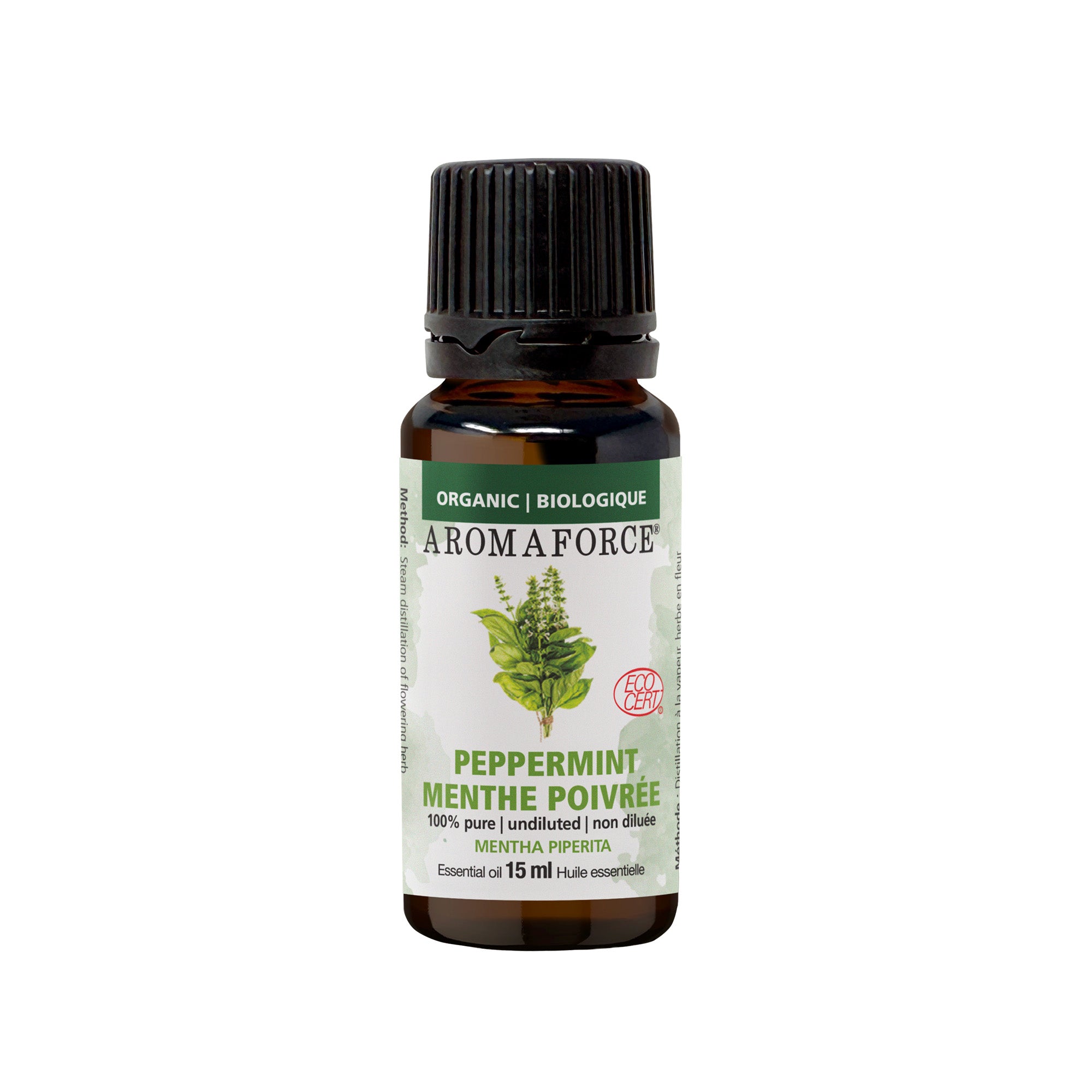 Aromaforce Peppermint Organic Essential Oil 15mL - A.Vogel Canada