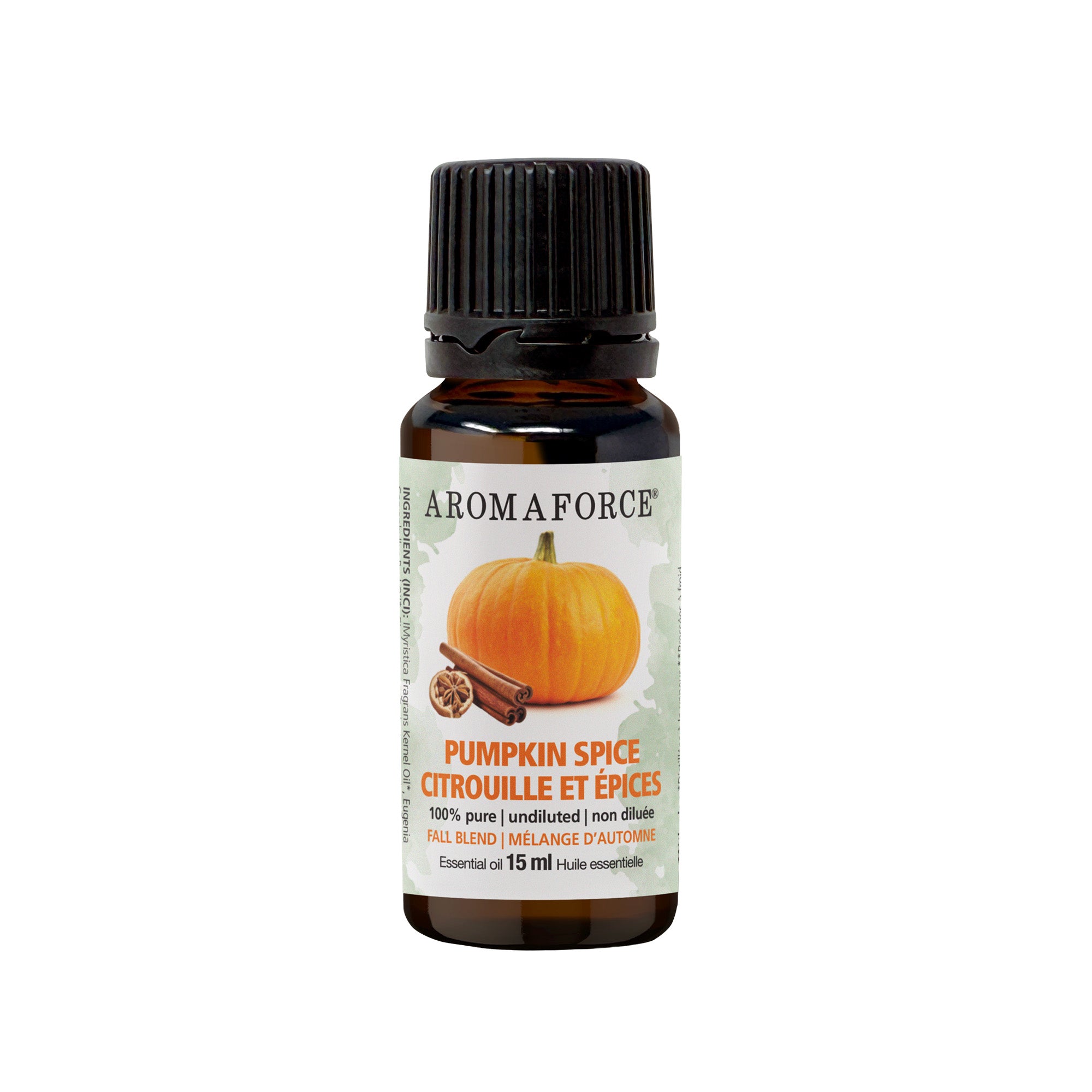 Pumpkin Spice Fall Blend 100% Pure & Natural 15mL - Aromaforce - A.Vogel Canada