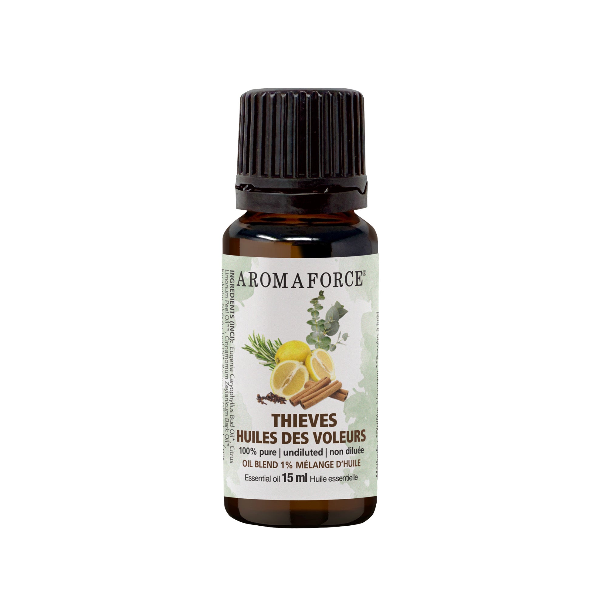 Thieves Oil Blend 100% Pure & Natural 15mL - Aromaforce - A.Vogel Canada