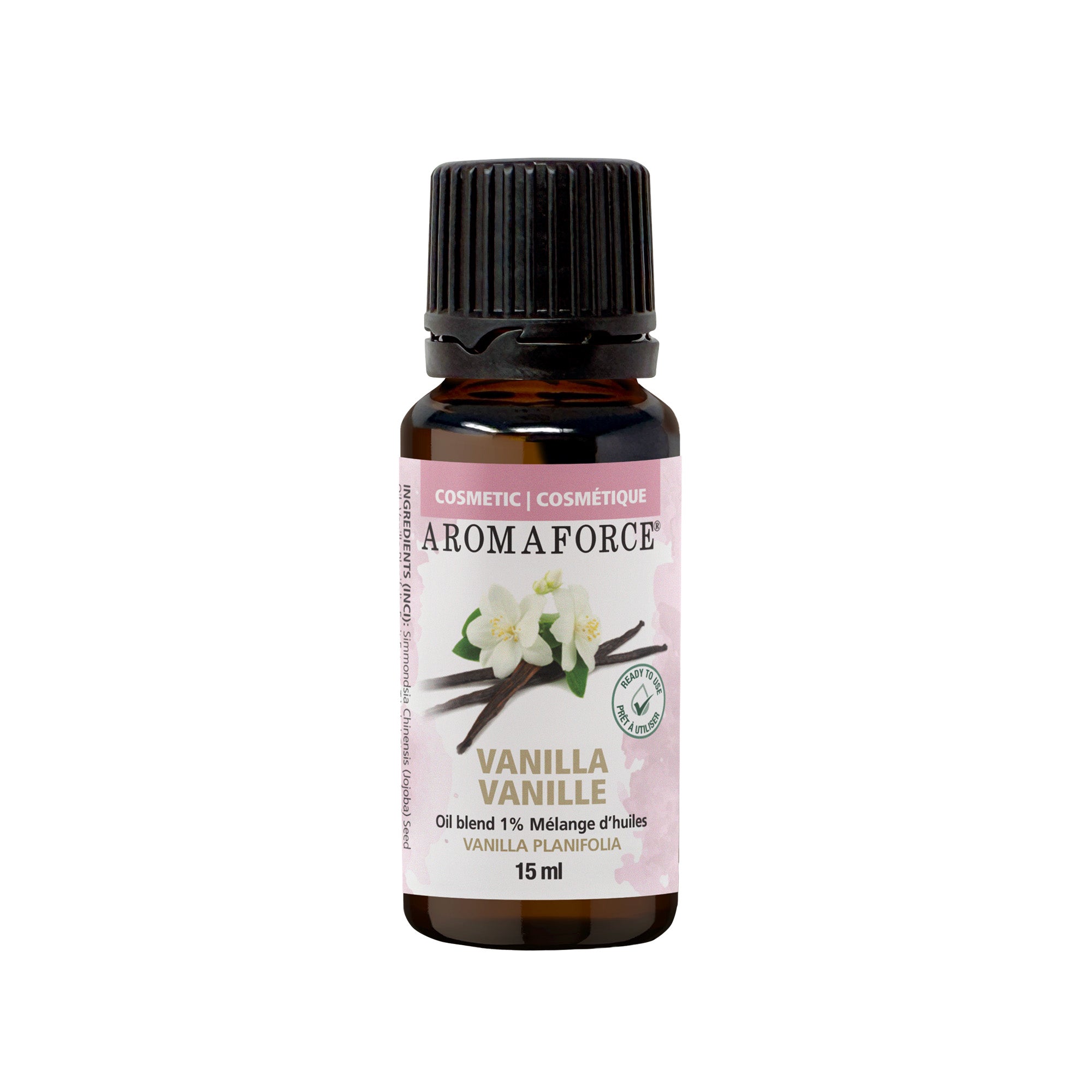 Vanilla Extract in Jojoba Oil Blend 15mL - Aromaforce - A.Vogel Canada