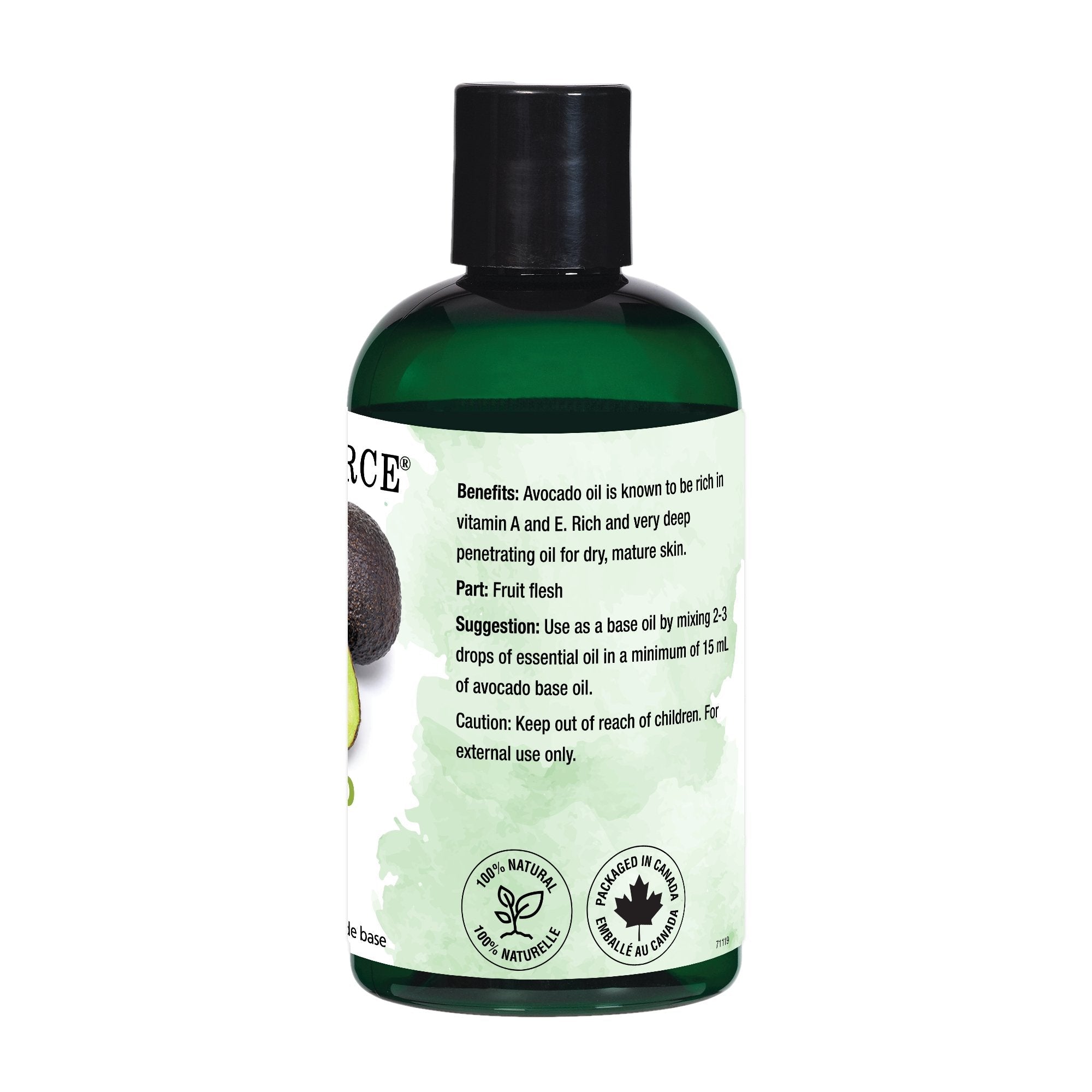 Aromaforce Avocado Oil 250mL - A.Vogel Canada