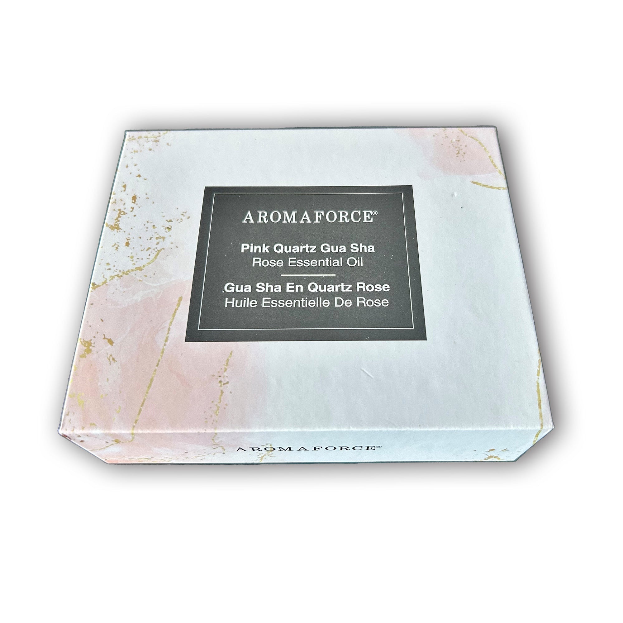 Aromaforce Beauty Kit - Gua Sha and Rose Essential Oil blended with Jojoba - A.Vogel Canada