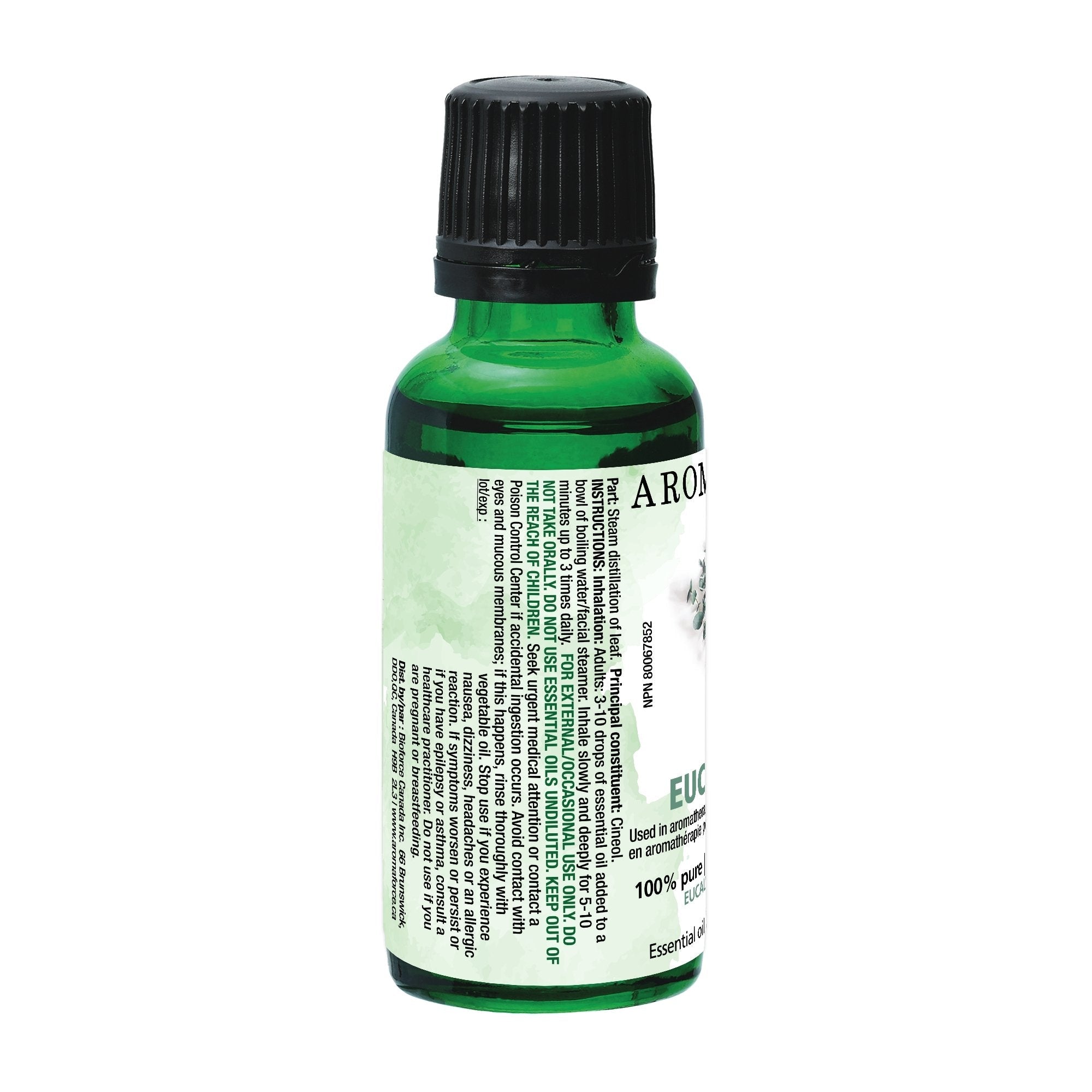 Eucalyptus Essential Oil 100% pure and natural 30mL - Aromaforce