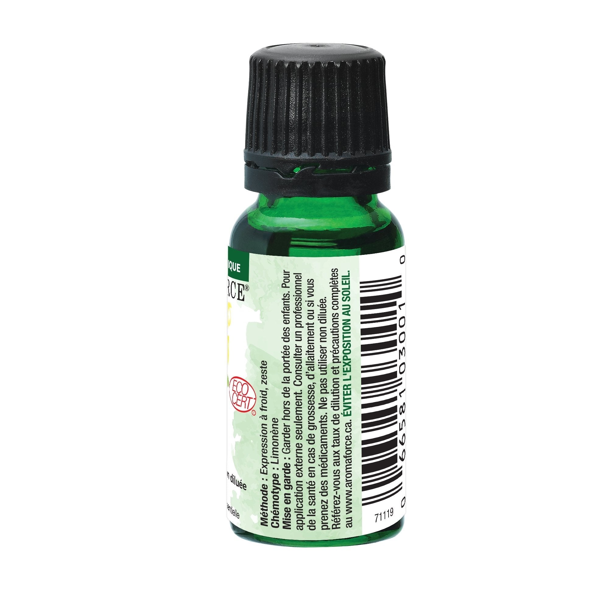 Aromaforce Lemon Organic Essential Oil 15mL - A.Vogel Canada