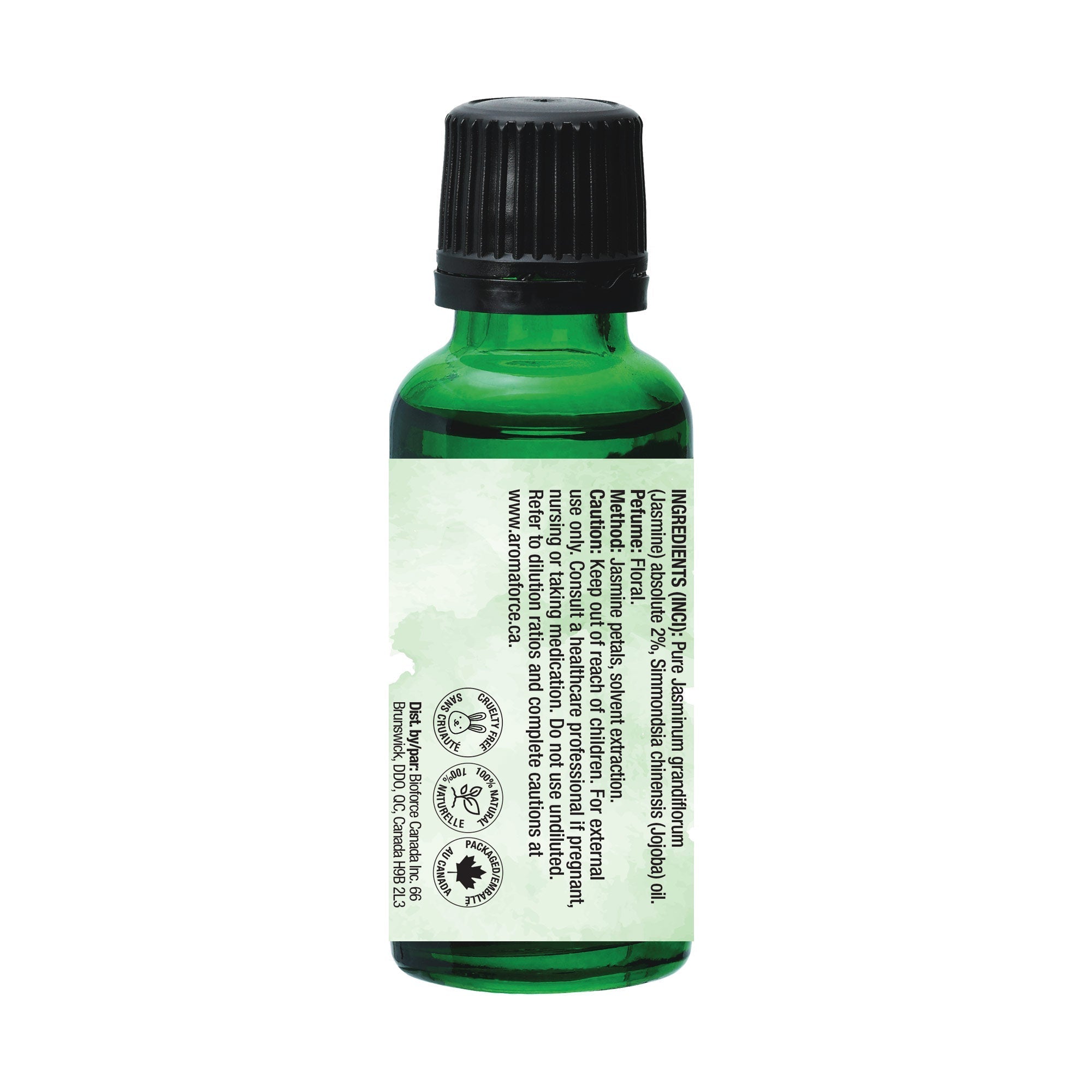 Jasmine Absolute Essential Oil in Jojoba Oil Blend 15mL - Aromaforce - A.Vogel Canada