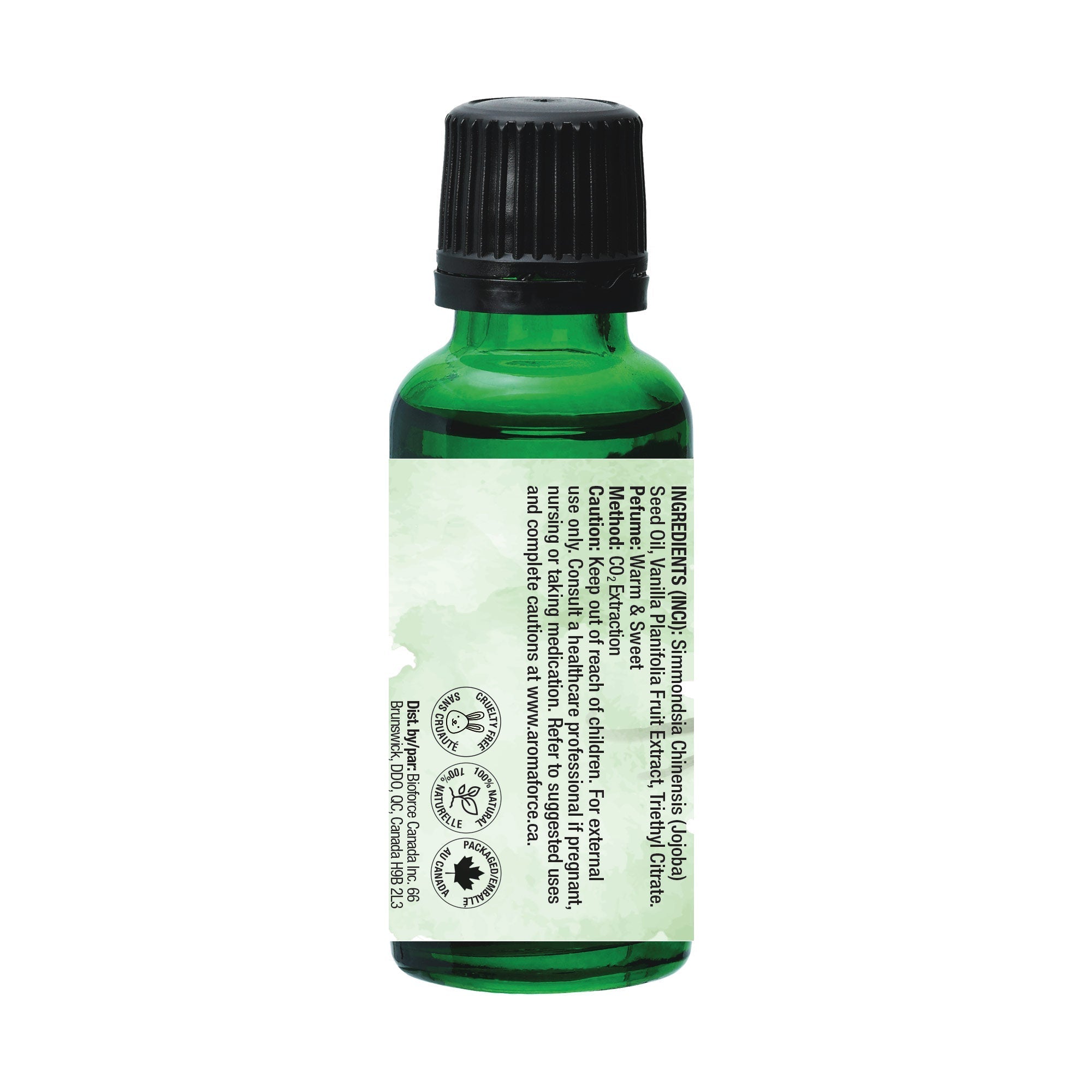 Vanilla Extract in Jojoba Oil Blend 15mL - Aromaforce - A.Vogel Canada